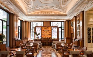 Palazzo Parigi Hotel & Grand Spa — Milan, Italy - bar area