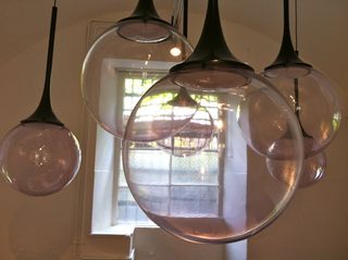 Different sized bubble light fittings
