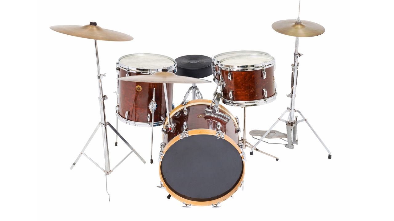 The Rock and Roll Circus Gretsch drum kit played in rehearsal with the super group Dirty Mac ($20,000-$30,000).