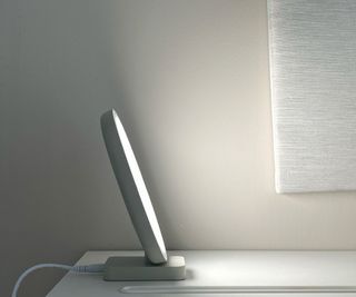 Lumie Dash lamp from side on