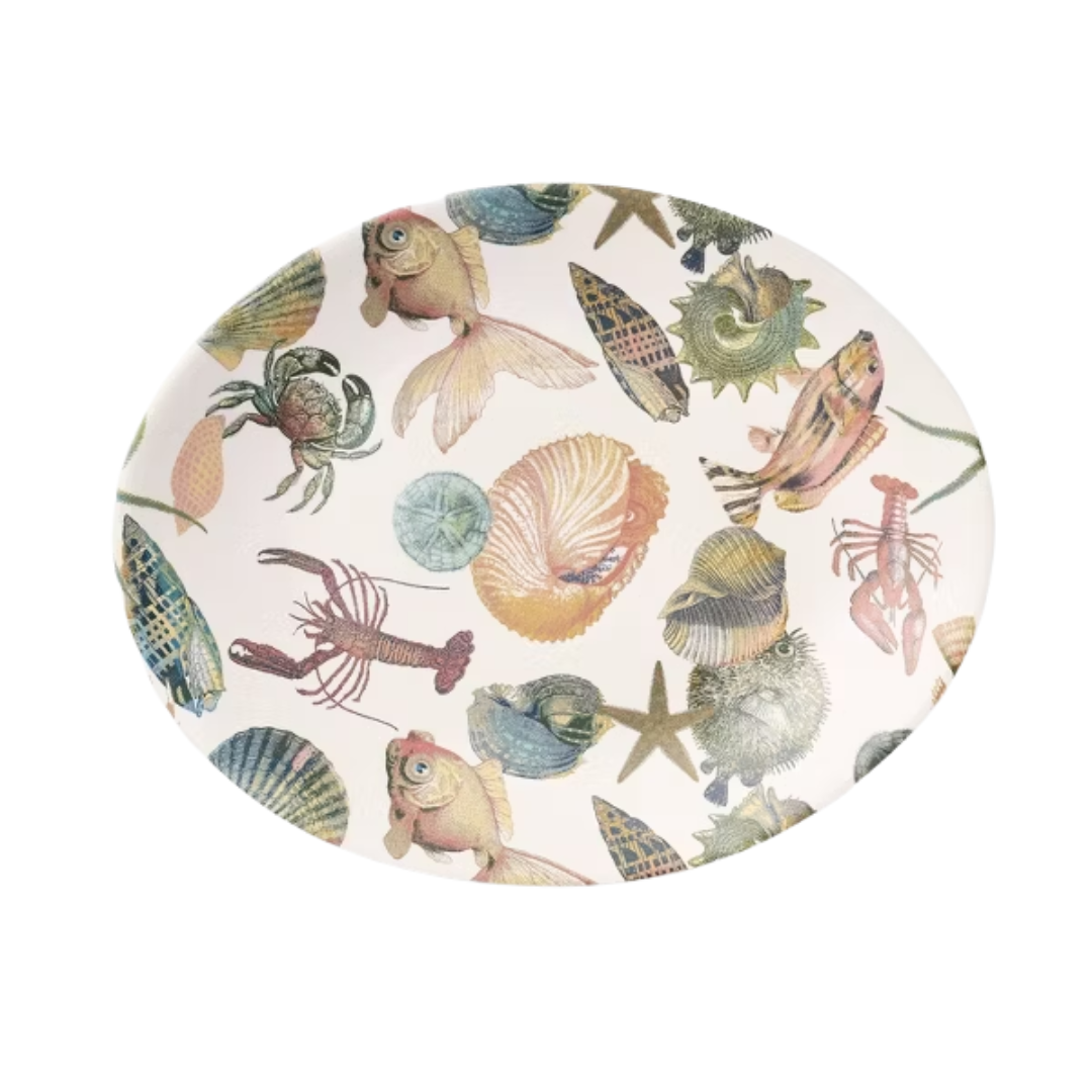 Melamine Sealife Serve Platter - Thresholdu0026#8482; Designed With Studio Mcgee