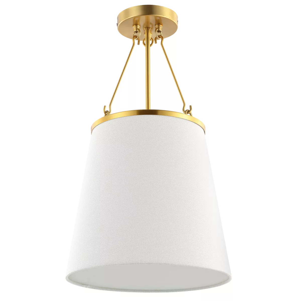Valor 12&quot; Pendant - Pnd4133 - Gold/white - Safavieh