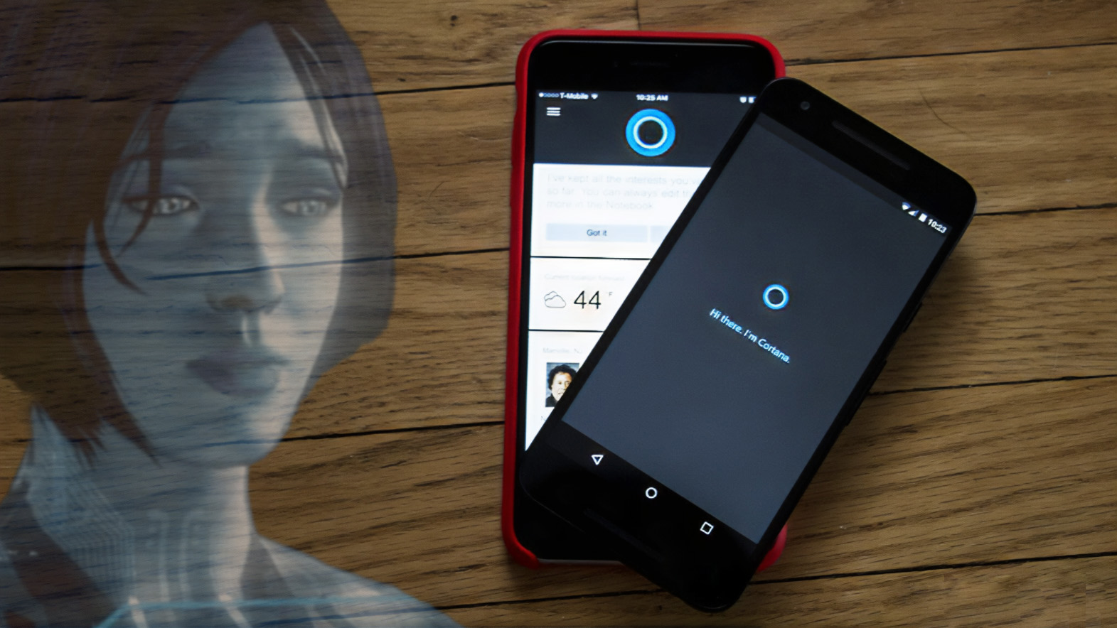 Cortana en Windows Phone se ve triste.