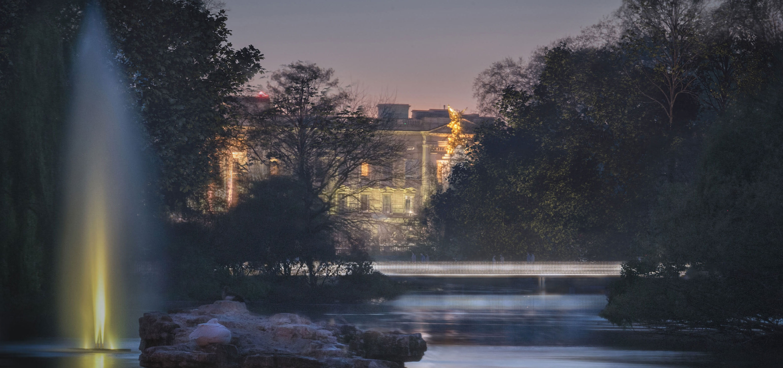 Design for the Queen Elizabeth II Memorial in St James's Park