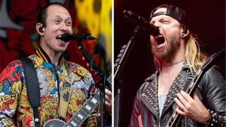 Trivium and Bullet For My Valentine performing live in 2023