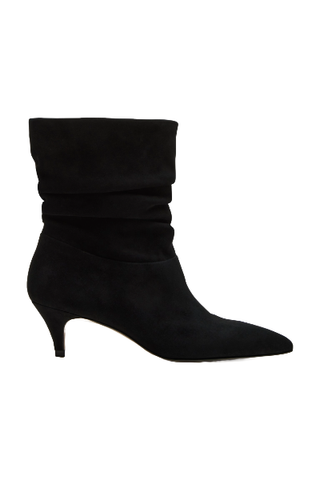 Steve Madden Brinwood Black Suede Booties (Were $160) 