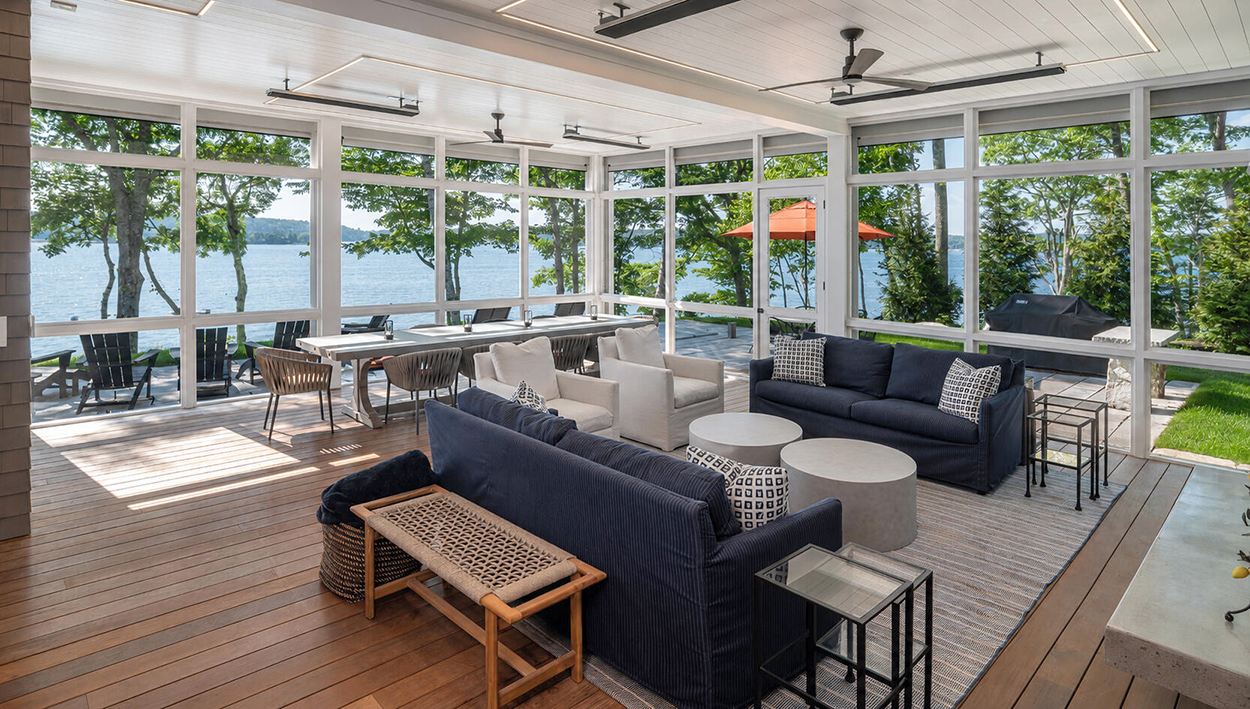 Covered porch
