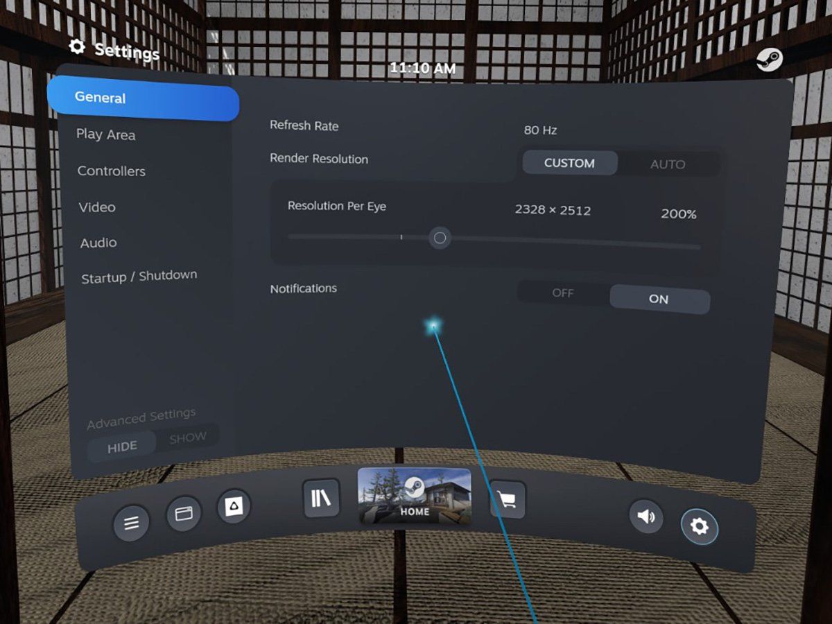 SteamVR 2.0 Display