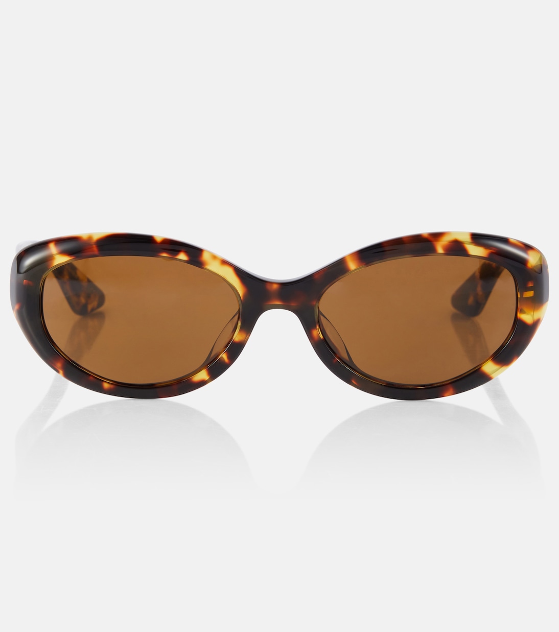 x Oliver Peoples 1969C Brown Sunglasses - Khaite
