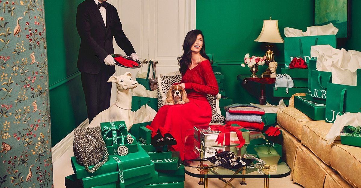 J.Crew Just Released Its Holiday Campaign—Shop Curated Gift Guides for Everyone You're Shopping For