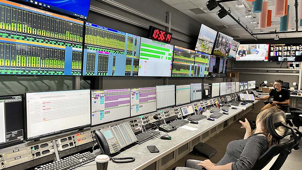 Lawo gear at CBC/Radio-Canada master control