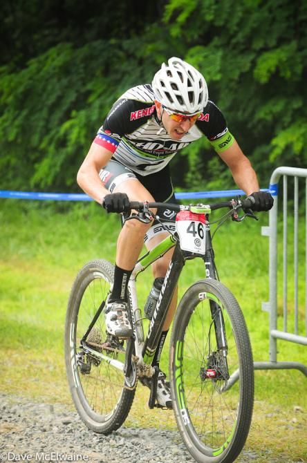 Jeremiah Bishop (Sho-Air Cannondale) got off to a poor start but pulled himself back into contention