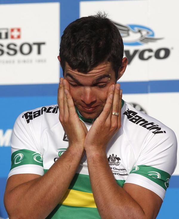 Michael Matthews acquired the nickname &lsquo;bling&rsquo; because he doesn&rsquo;t mind the jewelry and tattoos, but it&rsquo;s not all about the show for this sensitive young guy. He wasn&rsquo;t shy as he shed a tear after winning the U23 crown on home soil.