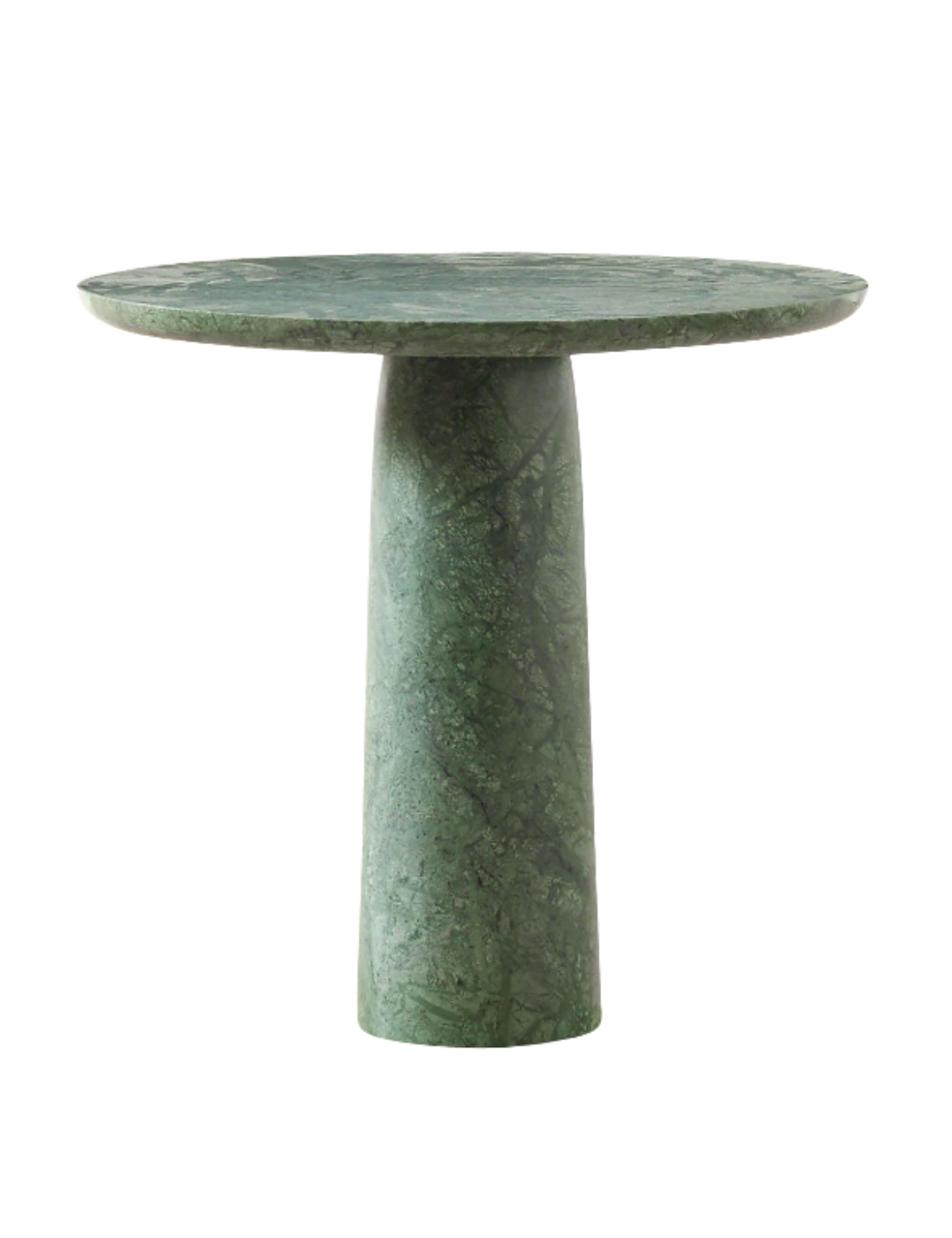 CB2, Babylon Round Green Marble Bistro Table