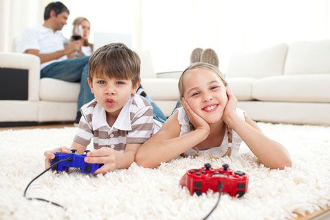 Parents playing five extra hours of video games a week to bond with their  children, poll finds