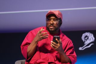 Singer will.i.am at Cannes Lions International Festival of Creativity, 2023. Photographed by Denise Maxwell
