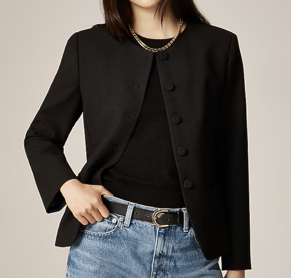 J.Crew, Cora Lady Jacket in Four-Season Stretch