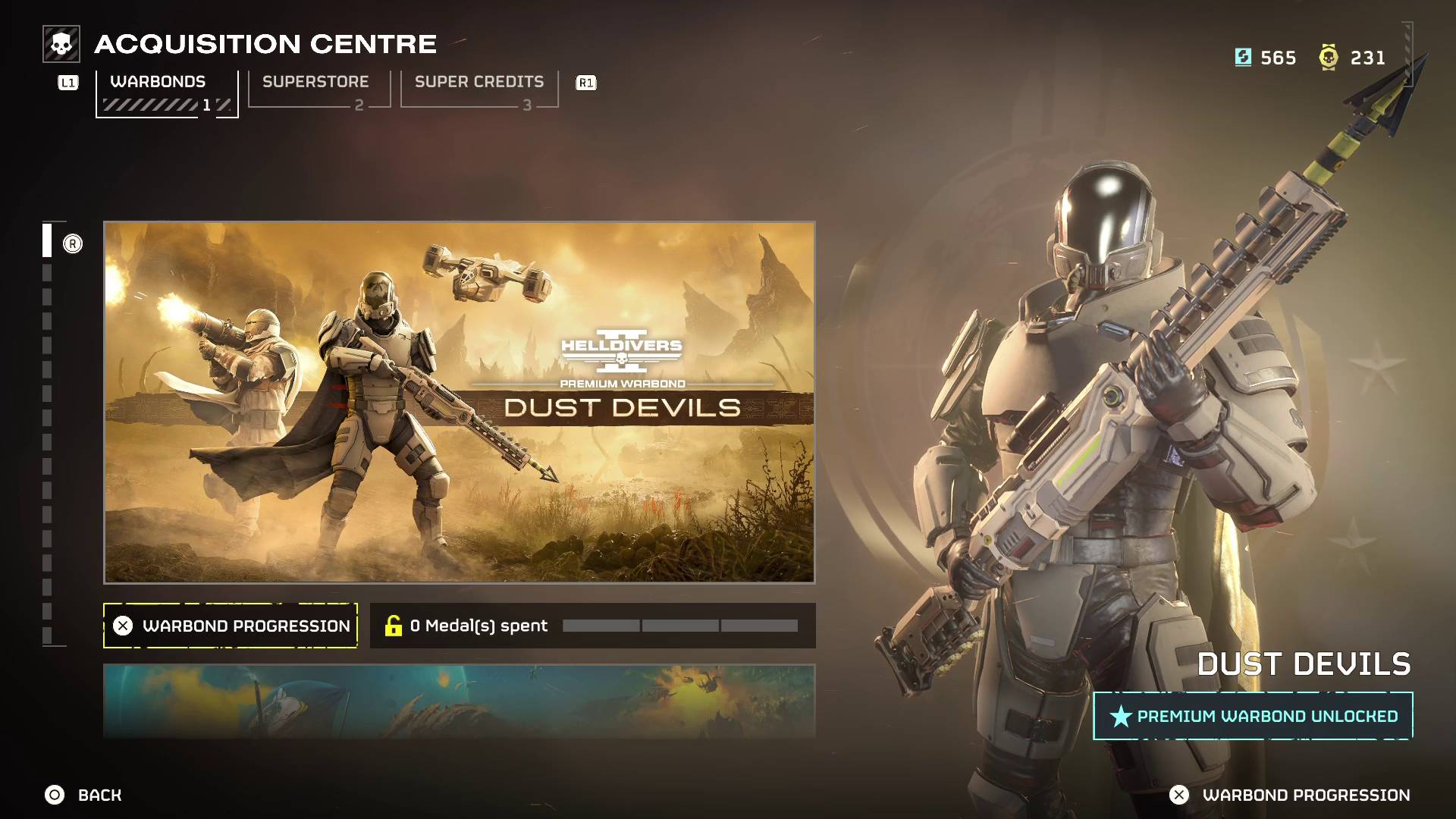 Helldivers 2 Dust Devils Warbond