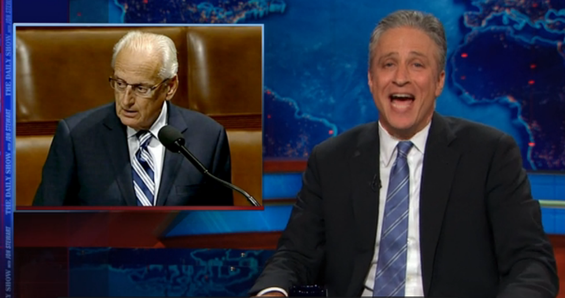 Jon Stewart blasts Congress as the &amp;#039;Sharknado 2 of government&amp;#039;