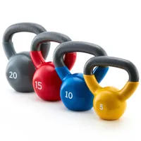 XPRT fitness 50 lb. Vinyl Kettlebell Set: $59.99 $52.99 at Walmart