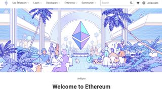 Ethereum homepage