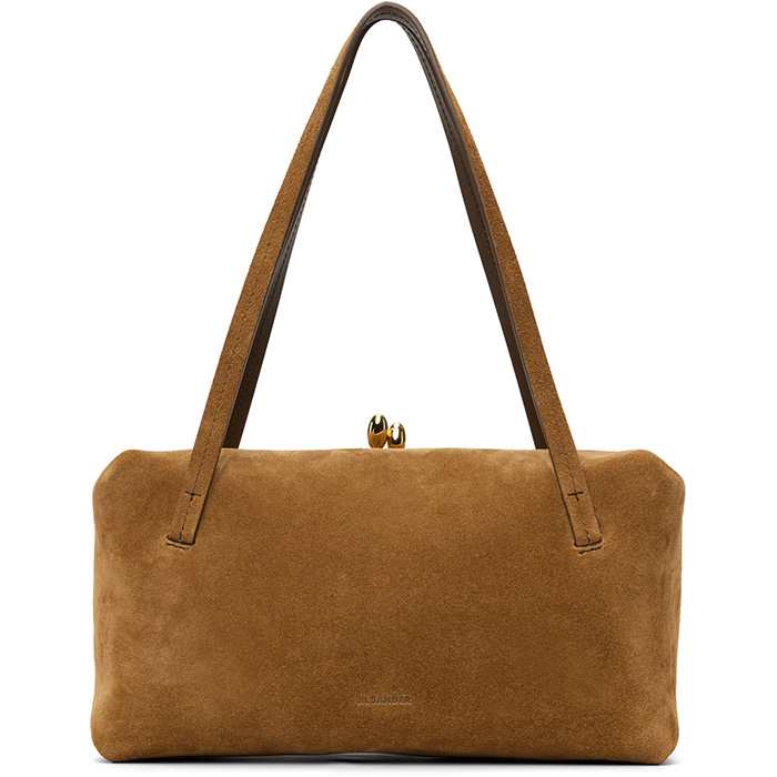 Jil Sander, Tan Goji Pillow Small Bag