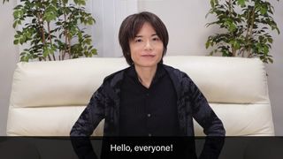 Masahiro Sakurai in his YouTube introduction video