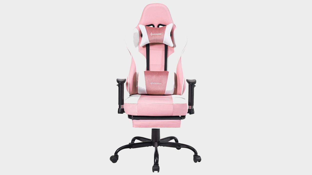 Von Racer pink gaming chair