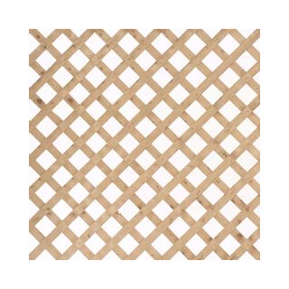 Severe Weather 1/2-in x 24-in x 8-ft Natural Pressure Treated Spruce Wood Traditional Lattice