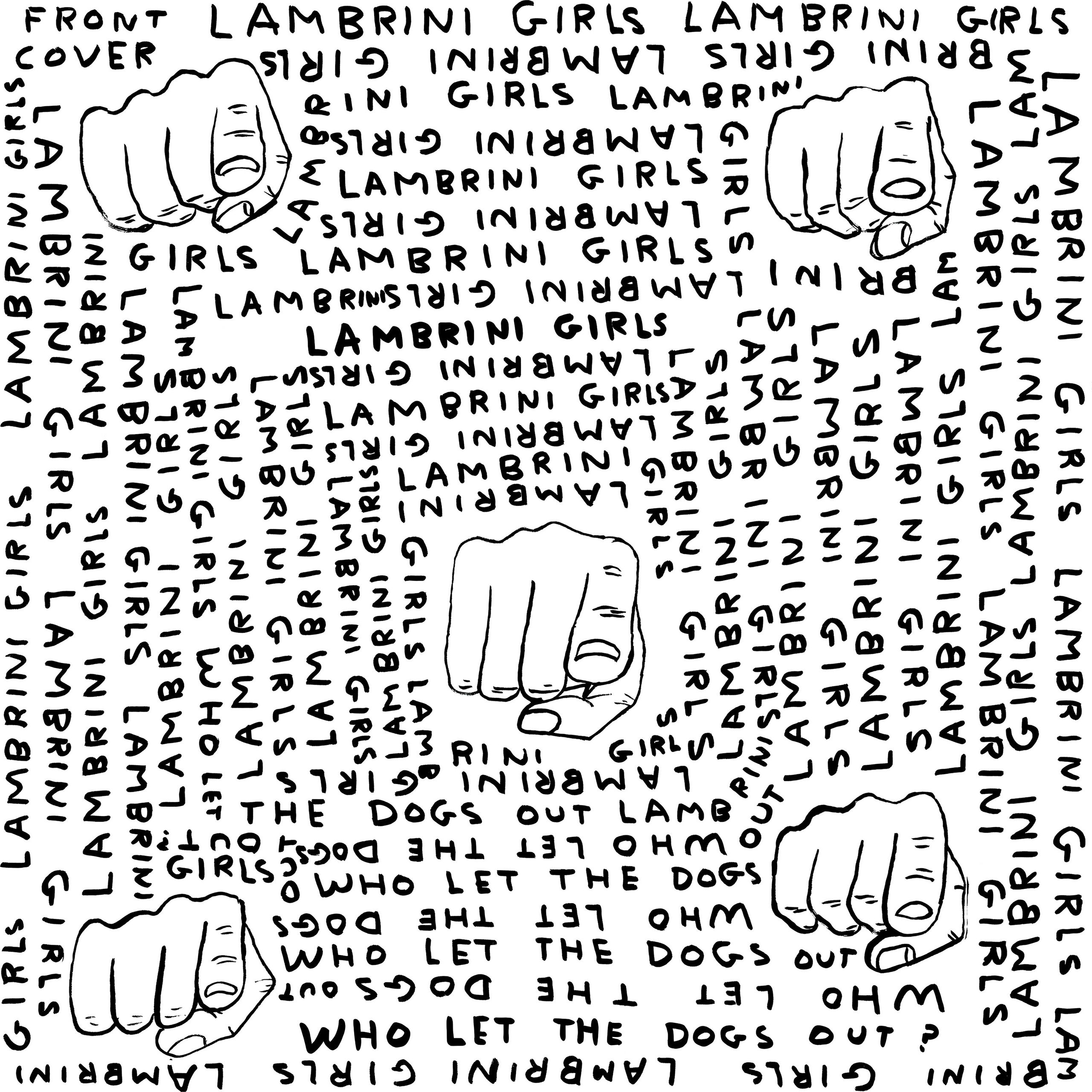 wallpaper.com - Charlotte Gunn - David Shrigley designs album cover for punk band Lambrini Girls