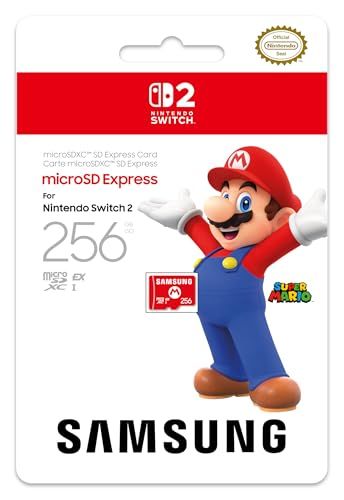 256GB microSD Express Card for Nintendo Switch 2