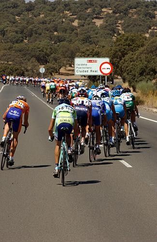 The pace was on in the opening kilometres