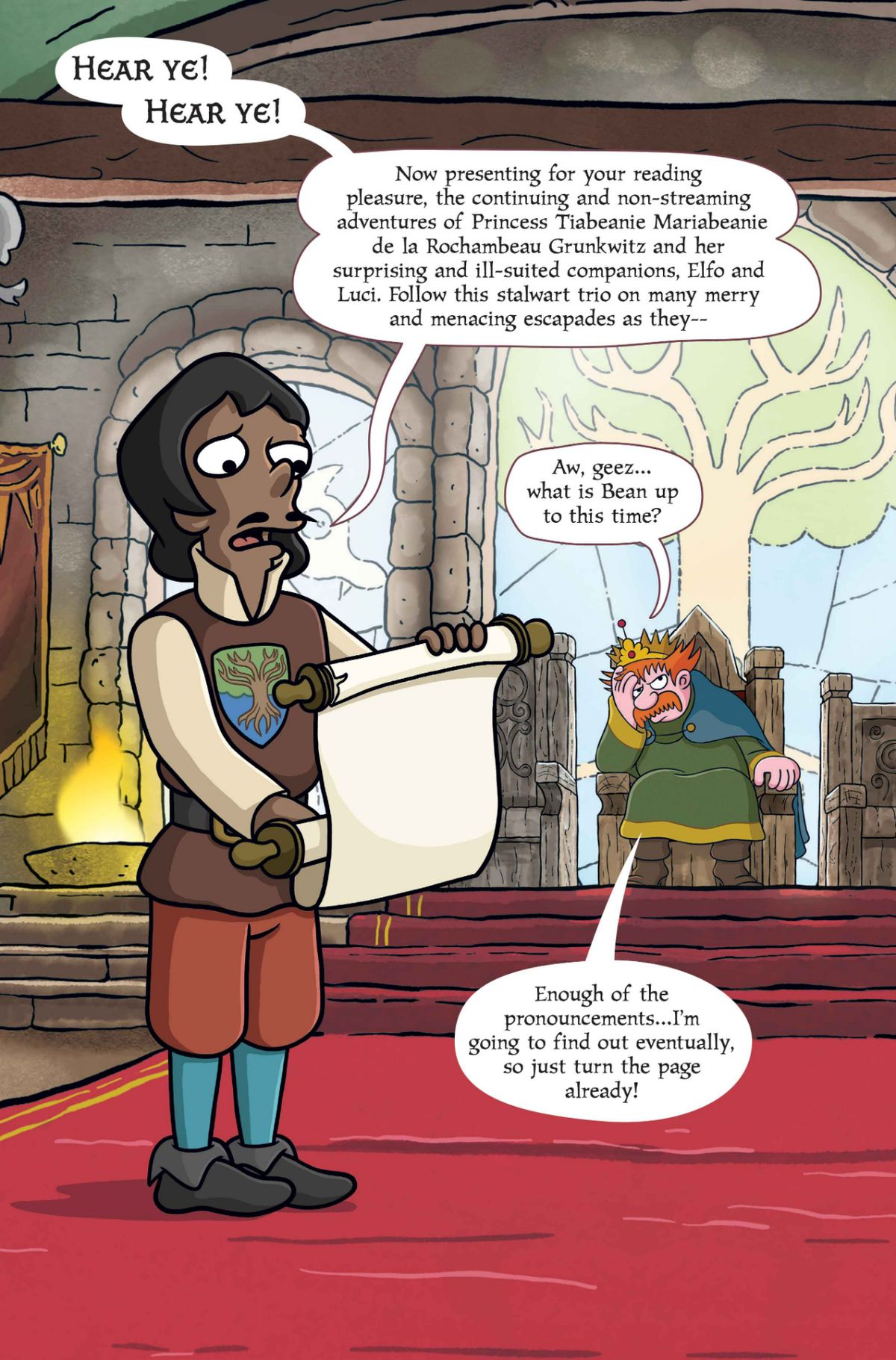 Disenchantment: Untold Tales Vol. 1 art