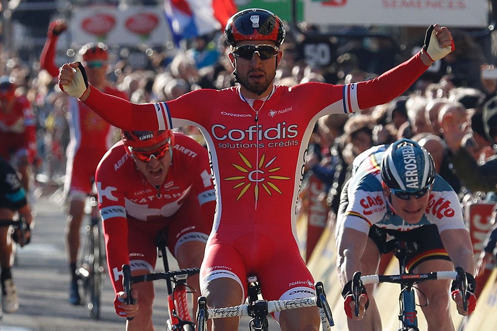 Nacer Bouhanni (Cofidis) wins stage 4 in Paris-Nice