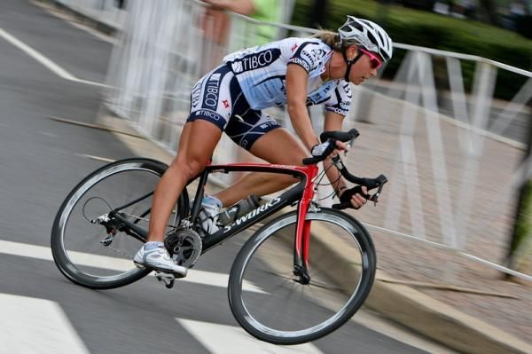 Meredith Miller (TIBCO) works to being back the break.