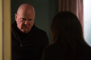 EastEnders Phil Mitchell intimidates Kat