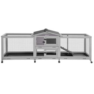 Aivituvin-AIR65 Easy Moving Large Indoor Rabbit Hutch