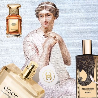 renessaince women surrounded by perfume