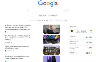 Google Search Discover feed