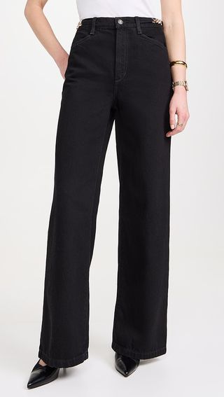 Favorite Daughter the Fancy Mischa Wide Leg Jeans