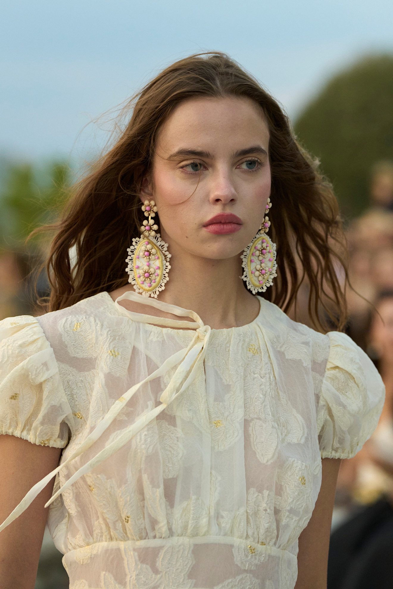 Cynthia Rowley spring/summer 2025 beauty look from New York Fashion Week