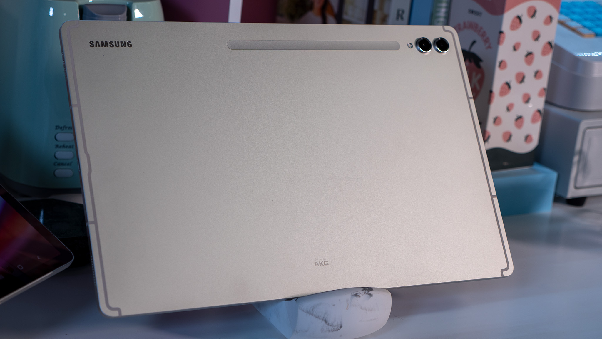 The back of the Samsung Galaxy Tab S9