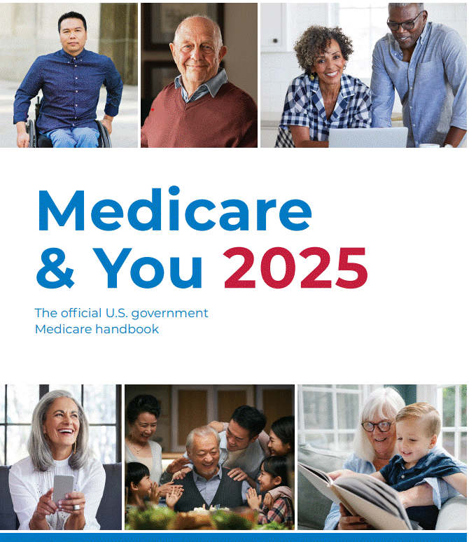 Medicare and You 2025 handbook cover