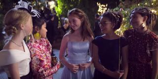 Sophie Grace, Momona Tamada, Shay Rudolph, Malia Baker, and Xochitl Gomez in The Baby-Sitters Club 2