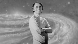 Astronomer Carl Sagan pictured in 1981