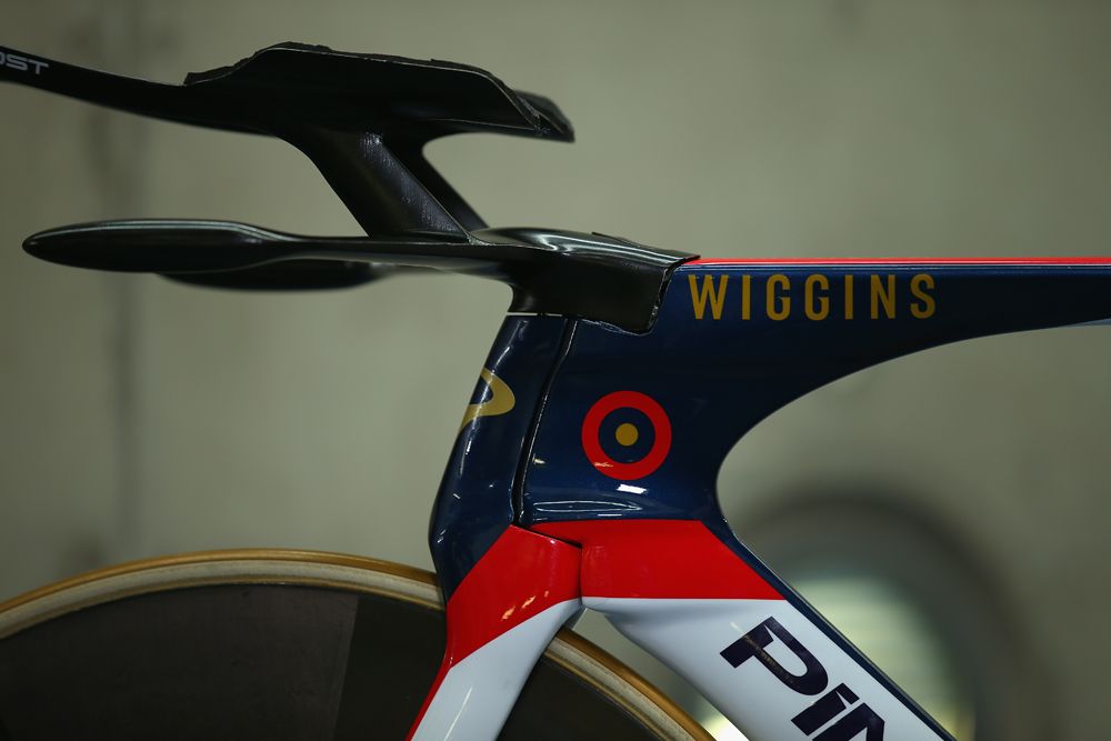 The front nose of Wiggins' Bolide HR