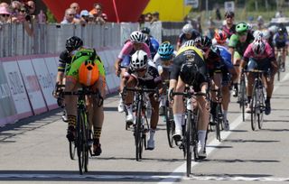Giro Rosa stage four finish. Photo: Anton Vos