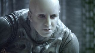 One of the aliens in Prometheus.