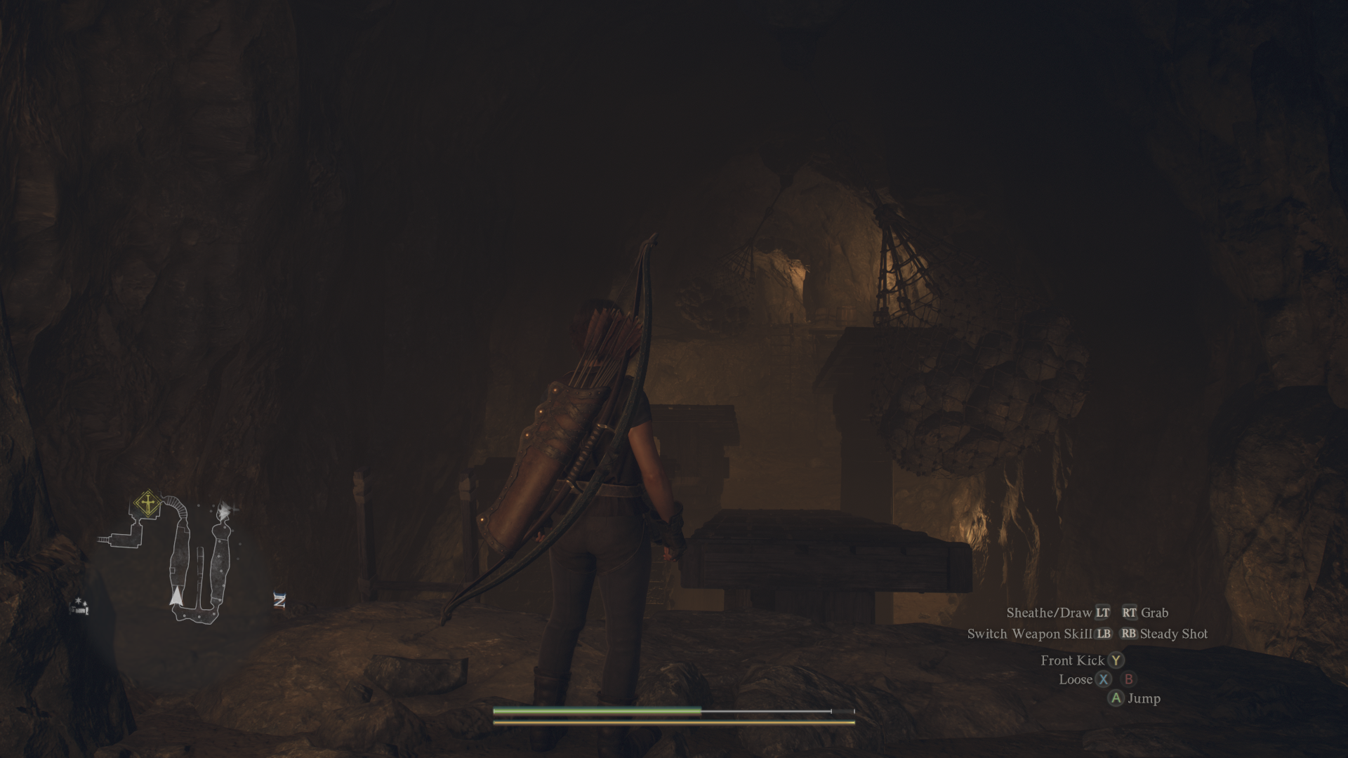 Dragon's Dogma 2 screenshot of an archer character exploring the Nameless Village