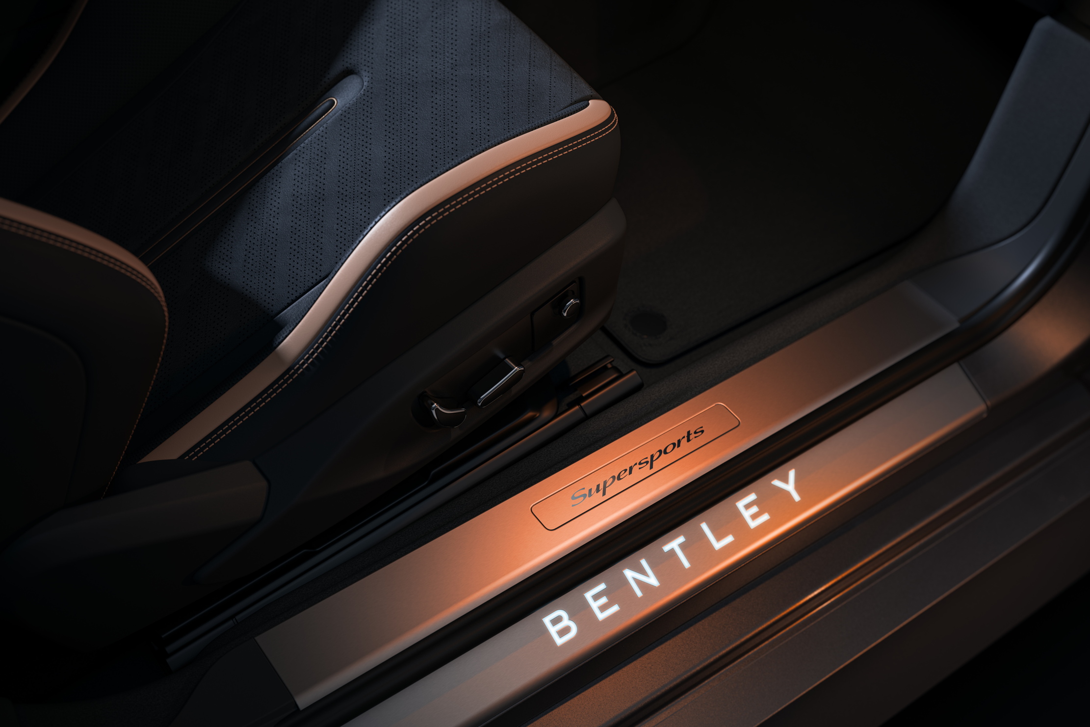 The new Bentley Supersports, looking gothic and cool